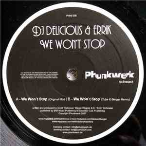 DJ Delicious & Errik - We Won't Stop