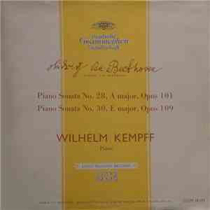 Ludwig van Beethoven - Wilhelm Kempff - Piano Sonata No. 28, A Major, Opus  ...
