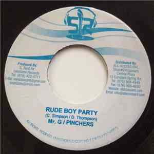 Mr. G  / Pinchers / Future Fambo - Rude Boy Party / Hot Head