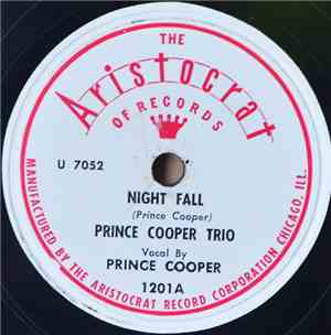 Prince Cooper Trio Vocal By Prince Cooper - Night Fall / It's A Hit