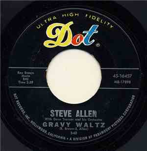 Steve Allen  With Donn Trenner And His Orchestra - Gravy Waltz / Preacherma ...