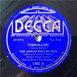 The Adrian Rollini Trio - Vibrollini / Jitters