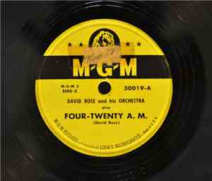 David Rose & His Orchestra - Four-Twenty A. M. / Estrellita