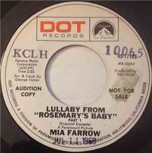 Mia Farrow - Lullaby From 