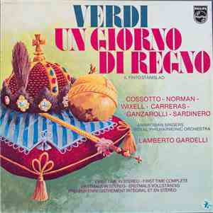 Verdi - Cossotto – Norman – Wixell – Carreras – Ganzarolli – Sardinero, Amb ...