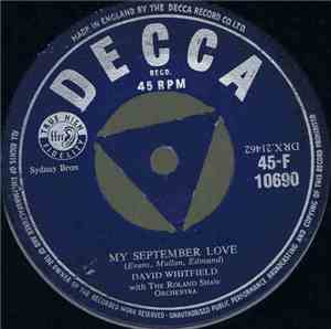 David Whitfield - My September Love