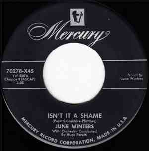 June Winters - Isn't It A Shame / Seventeen