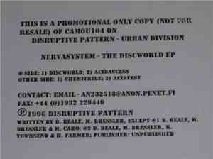 Nervasystem - The Discworld EP