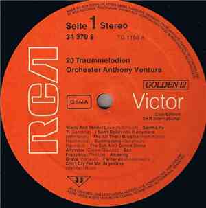 Orchester Anthony Ventura - 20 Traummelodien - Je T'aime 6