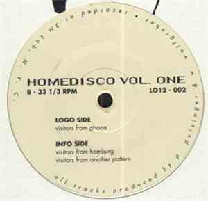 Patrick Pulsinger & H. Wolfgruber - Homedisco Vol. One