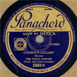 The Texas Drifter - Cowboy's Lullaby / The Yodellin' Teacher