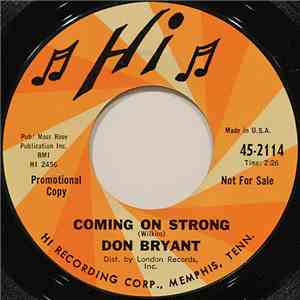 Don Bryant - Coming On Strong