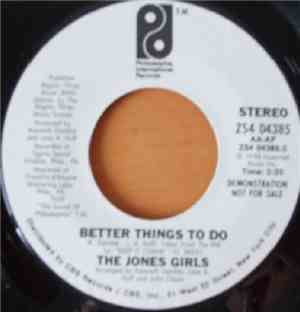The Jones Girls - Better Things To Do