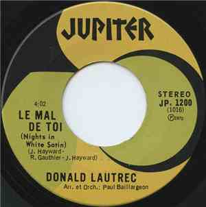 Donald Lautrec - Le Mal De Toi (Nights In White Satin) / Hosanna (Holly Hol ...