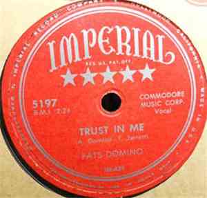 Fats Domino - Trust In Me / Poor Poor Me
