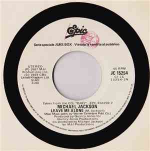 Michael Jackson / Deacon Blue - Leave Me Alone / Wages Day