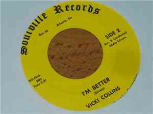 Vicki Collins - Guessing Again / I'm Better