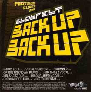 Blowfelt Featuring Slarta John - Back Up Back Up