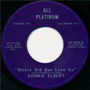 Donnie Elbert - Where Did Our Love Go