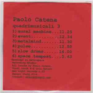 Paolo Catena - Quadrimusicali 3