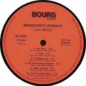 Marguerite Herbaut - Des Mots