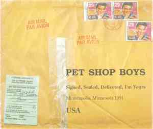 Pet Shop Boys - Signed, Sealed, Delivered, I'm Yours