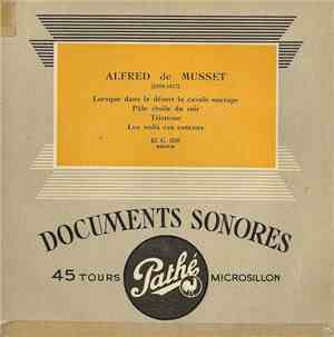 Alfred de Musset - Documents Sonores