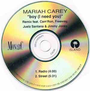 Mariah Carey - Boy (I Need You)