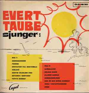 Evert Taube - Evert Taube Sjunger