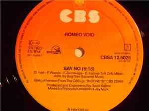 Romeo Void - Say No