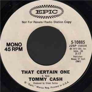 Tommy Cash - That Certain One