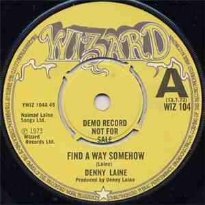 Denny Laine - Find A Way Somehow