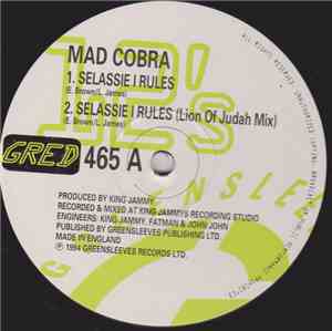 Mad Cobra - Selassie I Rules