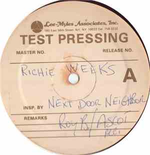 Richie Weeks - Your Next Door Neighbor