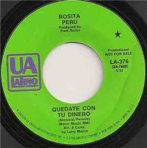 Rosita Perú - Quédate Con Tu Dinero