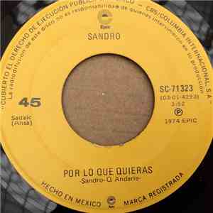 Sandro  - Maria La Brava / Por Lo Que Quieras