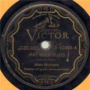 Allen Brothers - Jake Walk Blues