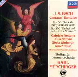 Bach, Münchinger, Stuttgarter Kammerorchester - Cantatas • Kantaten No. 80  ...