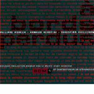 Philippe Poirier, Arnaud Rebotini, Christian Cuilleron - A Bords Perdus