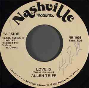 Allen Tripp - Love Is / Lady Sorrow