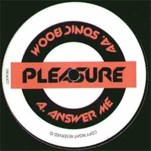 DJ Pleasure  - Answer Me / Sonic Boom