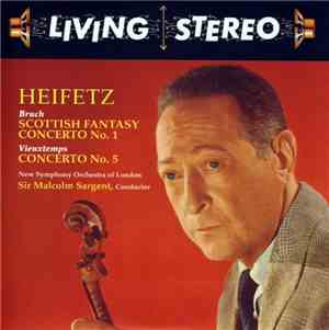 Heifetz / Bruch / Vieuxtemps / New Symphony Orchestra Of London , Conductor ...
