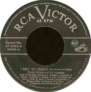 Bunny Berigan And His Orchestra - I Can't Get Started / The Prisoner's Song