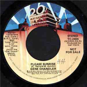 Gene Chandler - Please Sunrise