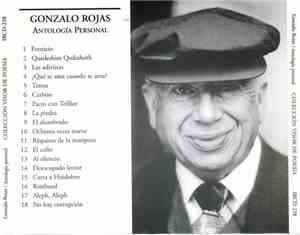 Gonzalo Rojas - Antología Personal