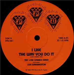 The Loni Gamble Band Featuring Lisa Warrington - I Like The Way You Do It
