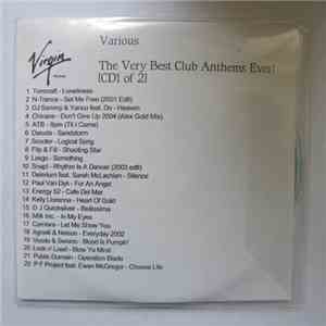 Various - The Very Best Club Anthems Ever!