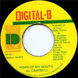 Al Campbell - Word Of My Mouth