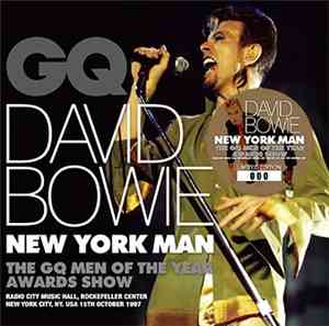 David Bowie - New York Man. The GQ Men Of The Year Awards Show
