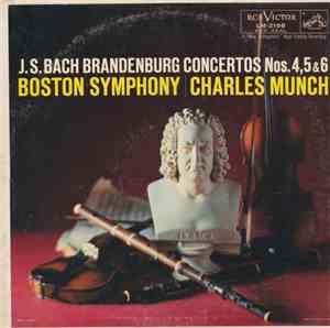 J. S. Bach, Boston Symphony, Charles Munch - Brandenburg Concertos Nos. 4,  ...